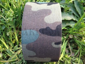 Маскировочная лента 5 х 450 см клейкая Woodland Camo (покрытие хлопок)